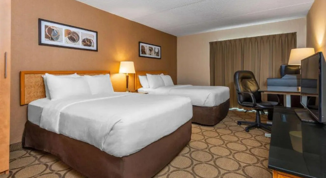 Четырёхместный номер Standard Цокольный этаж Comfort Inn Saskatoon Centre