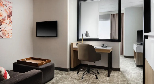 Двухместный люкс SpringHill Suites Minneapolis-St. Paul Airport/Mall Of America