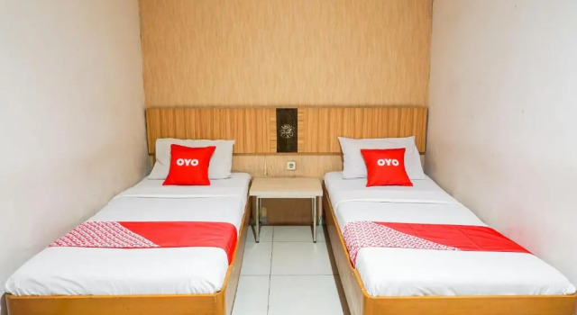 Deluxe Dvoulůžkový s manželskou postelí pokoj OYO 2085 Chrysanta Hotel