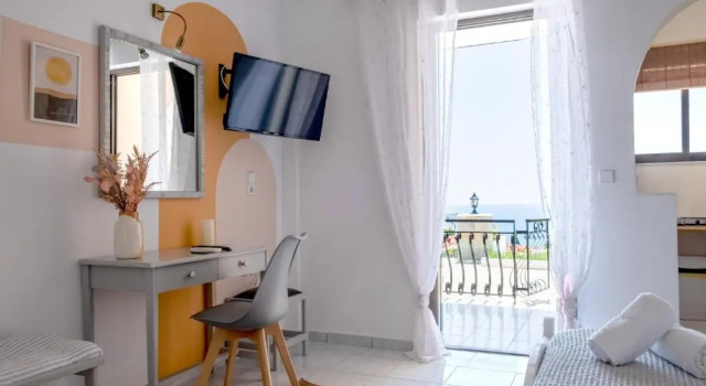 Двухместный номер Standard Цокольный этаж Pefkides Aegina Boutique Apartments