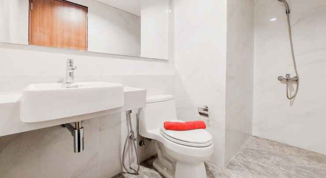 Gorgeous and Tidy 1BR Apartment at The Smith Alam Sutera By Travelio, Prenota Appartamento Hotel a Tangerang con piscina, Piscina