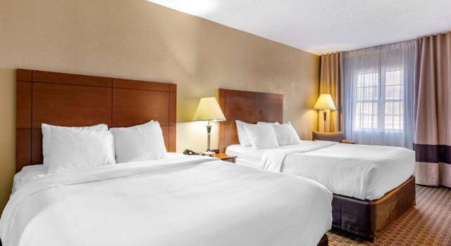 Четырёхместный номер Standard Comfort Inn & Suites Raphine - Lexington near I-81 and I-64