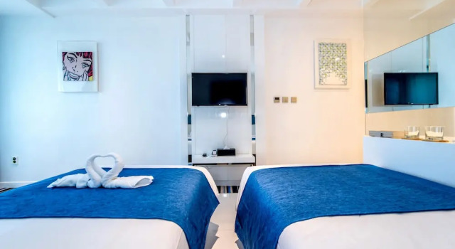 Двухместный номер Standard с видом на море Aimi Jeju Beach Hotel Hamdeok W