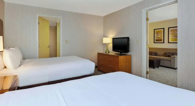 Люкс c 1 комнатой с балконом Hotel Auburn Hills