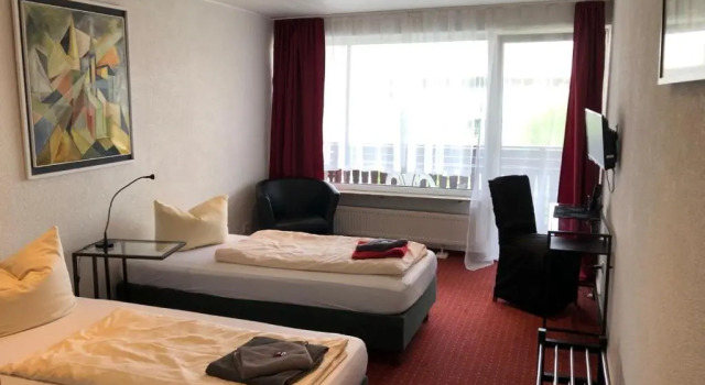 Двухместный номер Standard с балконом Hotel Saarland Lebach