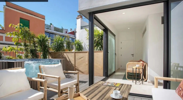 Коттедж Apartment With Pool in Seville Gamazo Terrace II