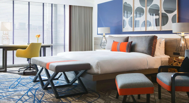 Двухместный номер Deluxe The Royal Sonesta Washington DC Dupont Circle
