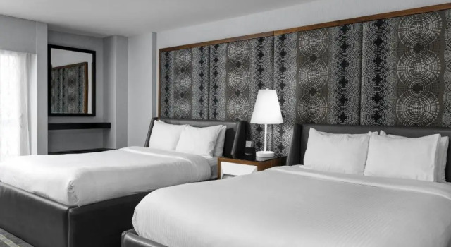 Camera quadrupla Luxury con balcone Hotel Arts