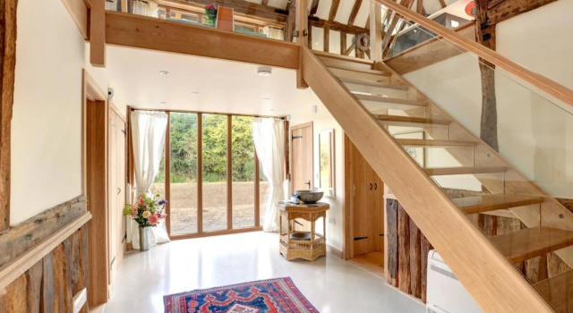 Saddlehurst Barn, Varaa Hotelli Hotellit High Weald pysäköinnillä, Pysäköinti