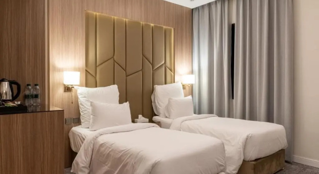 Двухместный номер Deluxe فندق ترى النزهة -Tura Hotel AlNuzha