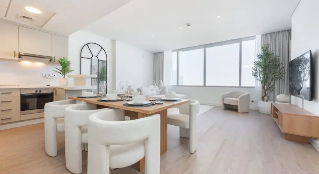 Sky Garden s Magnificent 1 Bedroom Apartment Perfect for 4