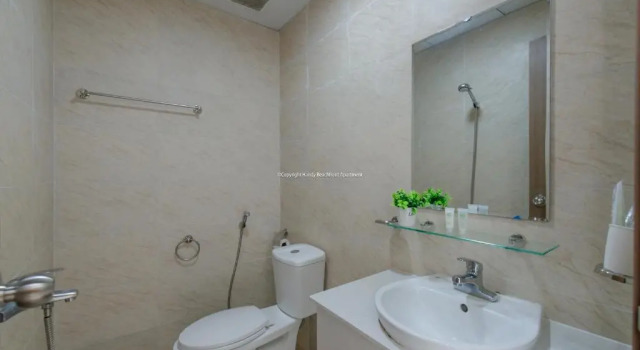 Апартаменты с 2 комнатами с частичным видом на море Beachfront House Nha Trang