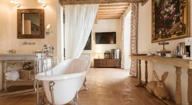 Люкс с видом на сад Dimora Santa Margherita - Relais di Charme