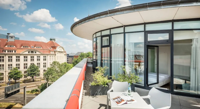 Habitación Superior con balcón Art Hotel City Leipzig