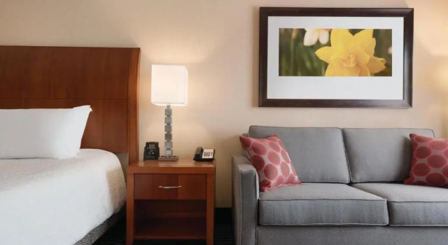 Двухместный номер Premium Hilton Garden Inn Akron-Canton Airport