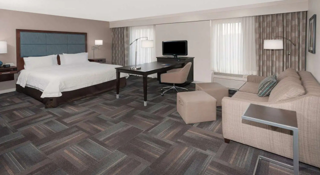 Студия Hampton Inn & Suites Munster