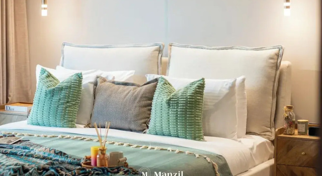 Manzil - 1BR in Arjan with City Views