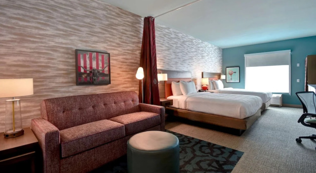 Четырёхместная студия Home2 Suites by Hilton Odessa
