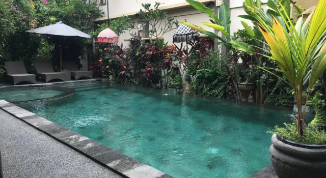 Двухместный номер Deluxe с балконом и с красивым видом из окна Villa Cilinaya Ubud
