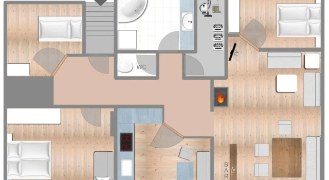 Апартаменты с 3 комнатами Fürstenhäusl Alpbach - GREEN Apartments & Studio