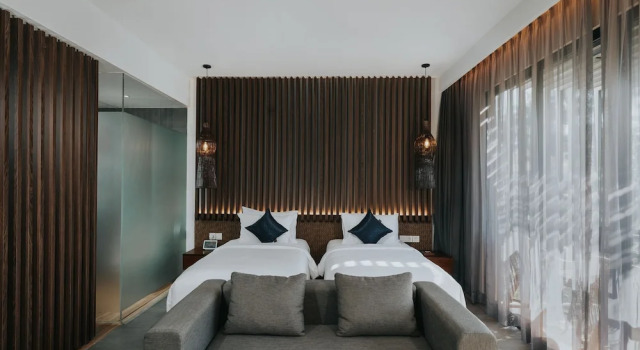 Люкс с балконом The Ning Resort Ubud