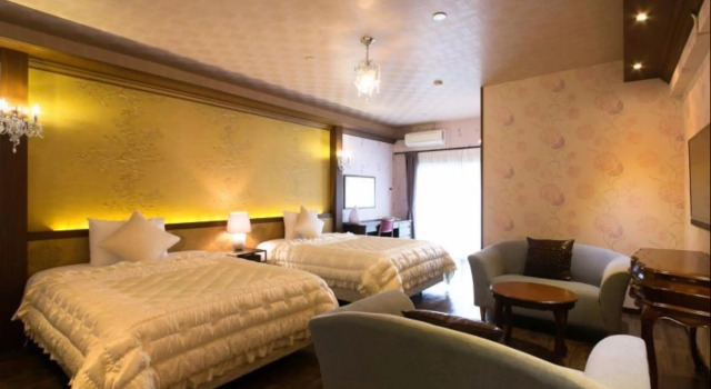 Двухместный номер Deluxe Yufuin Besso Shikisai Hotel