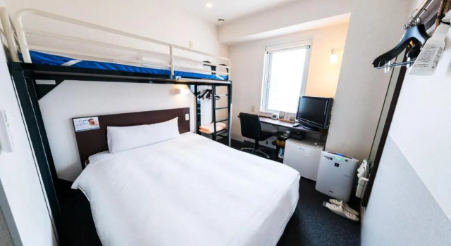 Четырёхместный номер Standard Super Hotel Naha Shintoshin