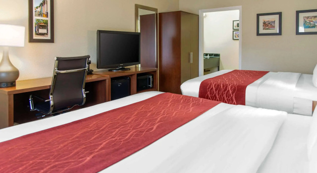 Четырёхместный номер Standard Comfort Inn & Suites San Francisco Airport North