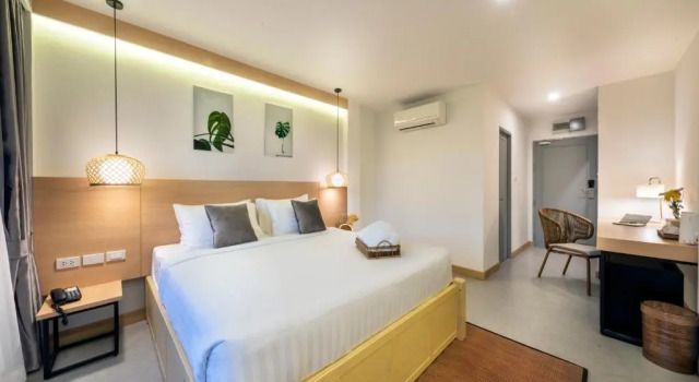 Двухместный номер Deluxe Ai Pai Hotel - 50m to Pai Walking Street & Night Market