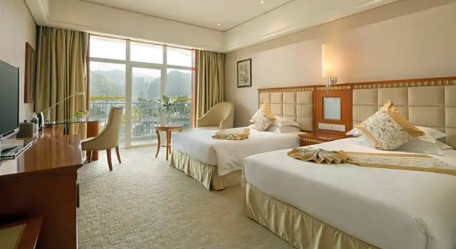 Двухместный номер Deluxe с красивым видом из окна Qinghe Jin Jiang International Hotel