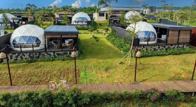 Тент с видом на сад Olala Glamping Bảo Lộc