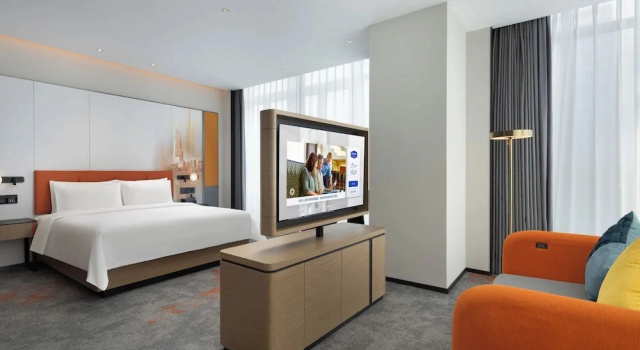 Двухместный номер Luxury Hampton by Hilton Nanjing North Railway Station