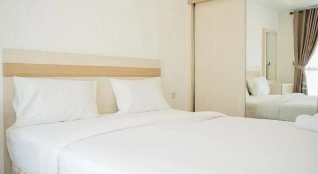 Апартаменты Minimalist Spacious Studio Room At Apartment Galeri Ciumbuleuit 1