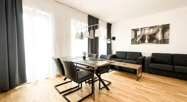 Апартаменты Modernes Luxus-Apartment im Leipziger Zentrum