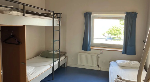 Трёхместный номер Standard Auberge de Jeunesse HI Cherbourg