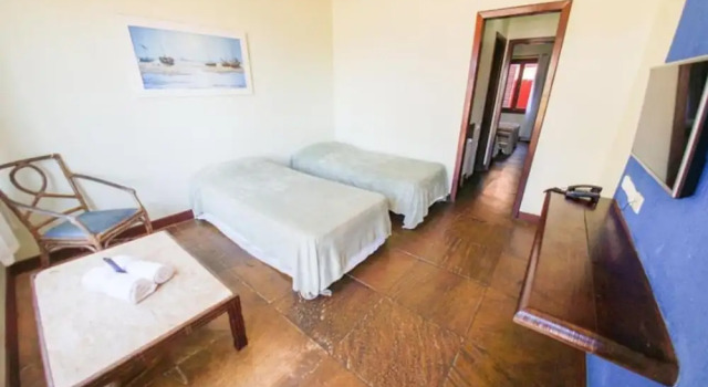 Люкс с красивым видом из окна Hotel La Plage