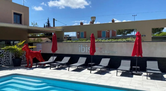 Трёхместный номер Standard IBIS Cannes Mouans Sartoux Piscine parking gratuit