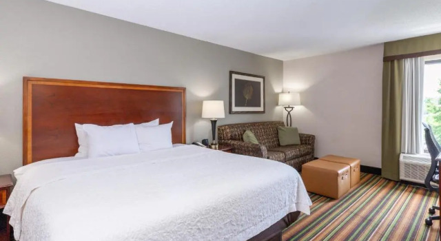 Двухместный номер Hampton Inn Winston-Salem Hanes Mall