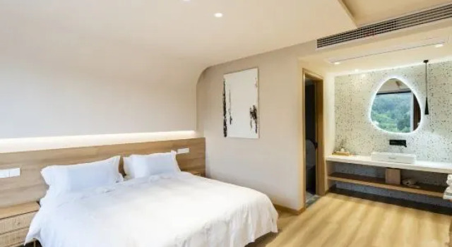 Люкс One Night and One Summer Anjiins Mountain Luxury Hot Spring Resort Homestay