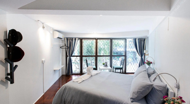 Кровать в общем номере Home16 Sukhumvit16