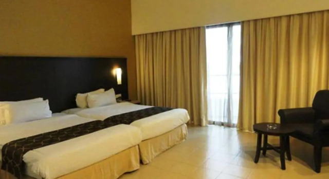 Camera doppia Deluxe con vista sui campi Flamingo Hotel by the Beach, Penang