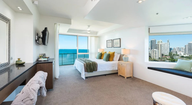 Номер Platinum Пентхаус с 3 комнатами с балконом и oceanfront The Waterford on Main Beach