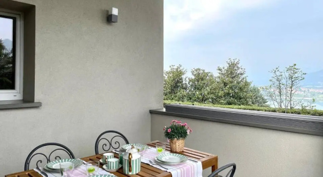 Апартаменты MY HUMBLE HOUSE: appartamento con vista lago e giardino uso esclusivo