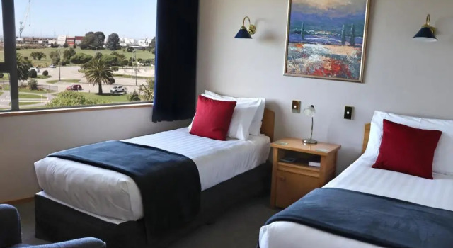 Люкс с 2 комнатами с видом на море Baywatch Motor Lodge