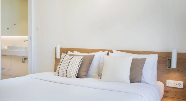 Двухместный номер Luxury Standard с частичным видом на море Mykonos Dove Beachfront Hotel