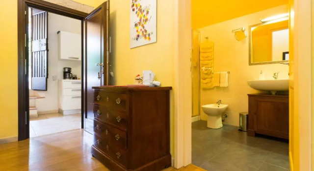 Трёхместный номер Standard с видом на сад B&B Corte delle Muse