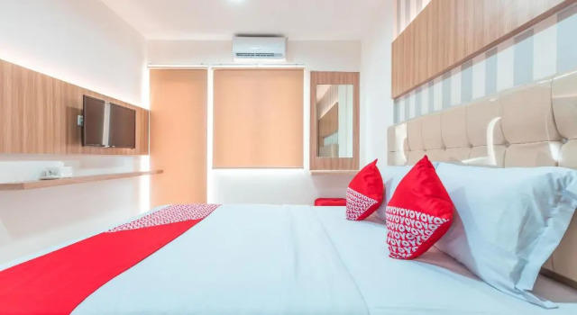 Deluxe double chambre Super OYO 1948 Apartement Sentul Tower