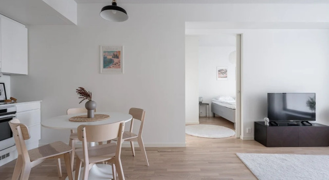 Stylish New 1BR Home with Sauna, Hosts 4 Guests