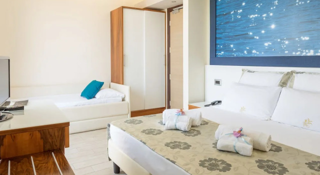 Двухместный номер Standard с балконом и с видом на бассейн Hotel Porta Rosa
