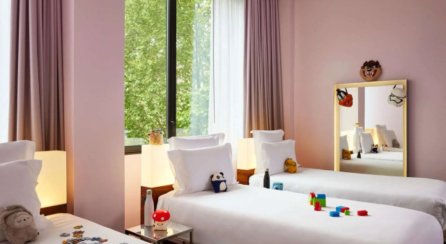 Трёхместный номер Standard Mama Shelter Bordeaux Centre